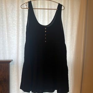 Forever 21 black summer tank dress